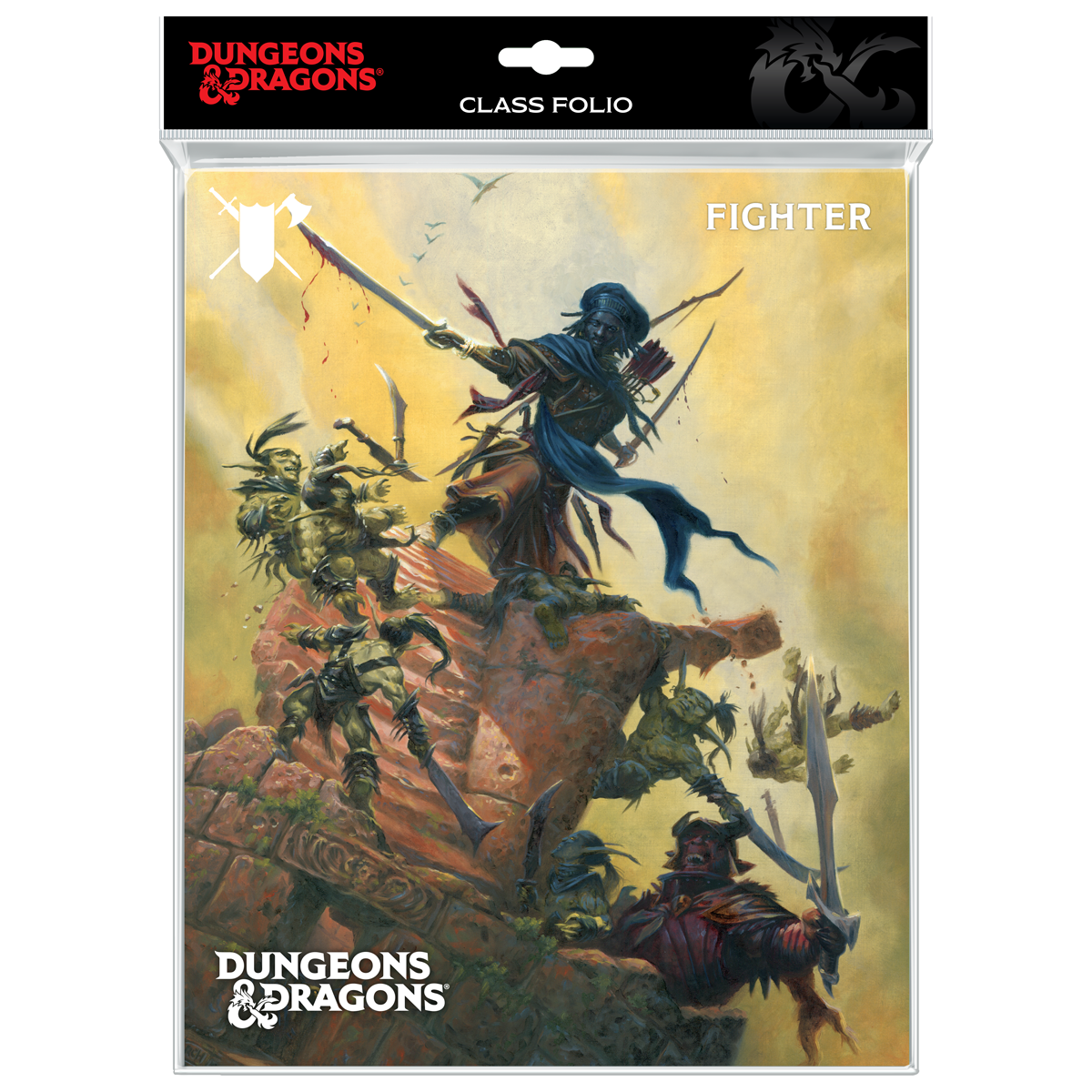 Ultra PRO: Class Folio - Fighter (Includes Stickers) | Red Riot Games CA