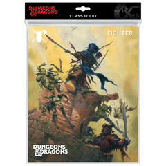 Ultra PRO: Class Folio - Fighter (Includes Stickers) | Red Riot Games CA