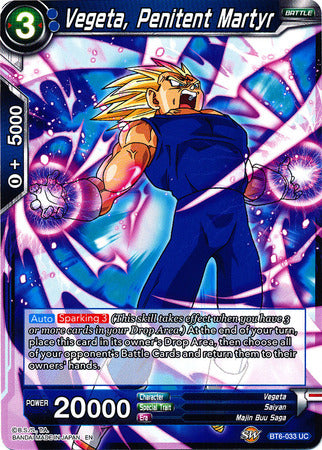 Vegeta, Penitent Martyr (BT6-033) [Destroyer Kings] | Red Riot Games CA