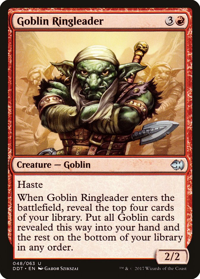Goblin Ringleader [Duel Decks: Merfolk vs. Goblins] | Red Riot Games CA
