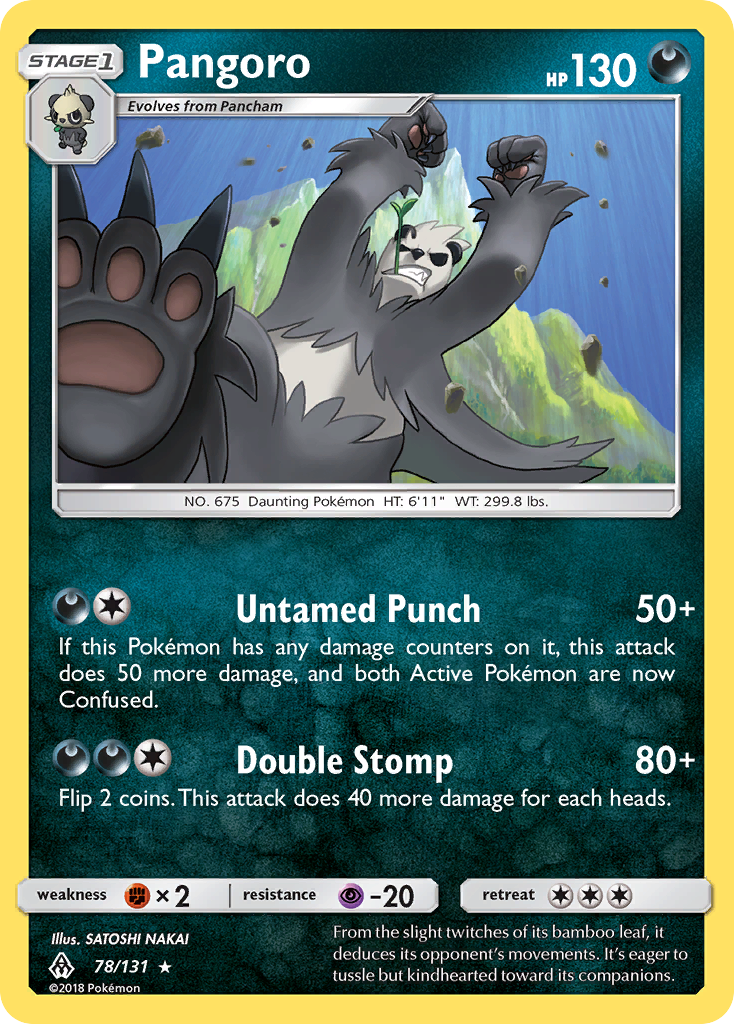 Pangoro (78/131) [Sun & Moon: Forbidden Light] | Red Riot Games CA