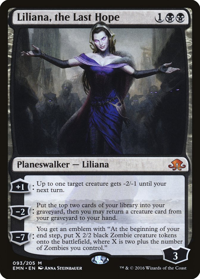 Liliana, the Last Hope [Eldritch Moon] | Red Riot Games CA
