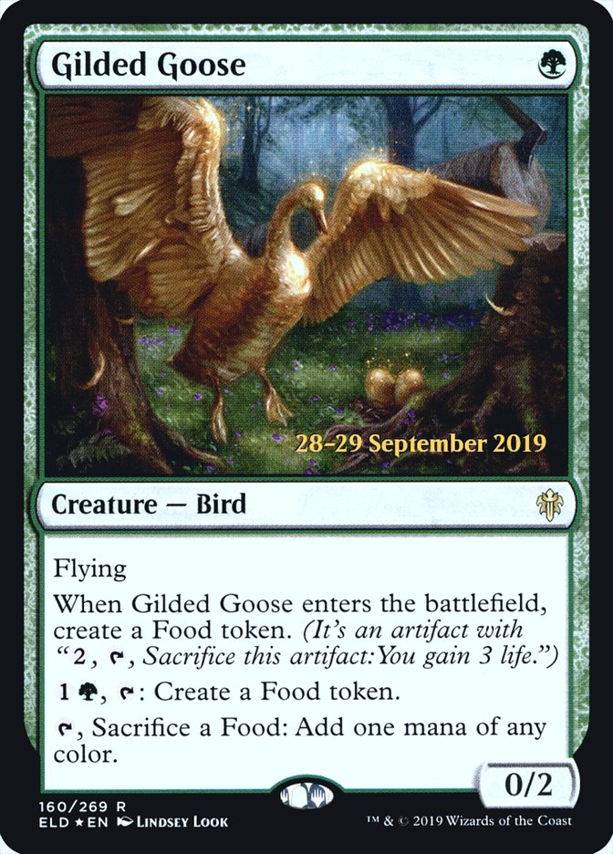 Gilded Goose [Throne of Eldraine Prerelease Promos] | Red Riot Games CA