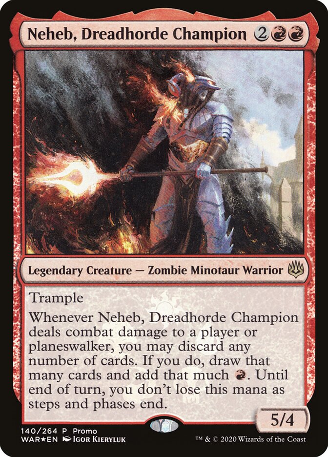 Neheb, Dreadhorde Champion [Resale Promos] | Red Riot Games CA