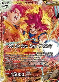 Super Saiyan Son Goku // SSG Son Goku, Surge of Divinity (EX09-03) [Saiyan Surge] | Red Riot Games CA