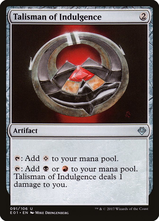 Talisman of Indulgence [Archenemy: Nicol Bolas] | Red Riot Games CA
