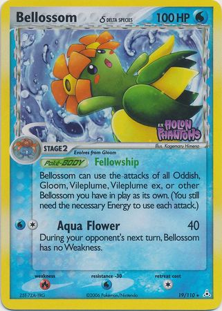 Bellossom (19/110) (Delta Species) (Stamped) [EX: Holon Phantoms] | Red Riot Games CA