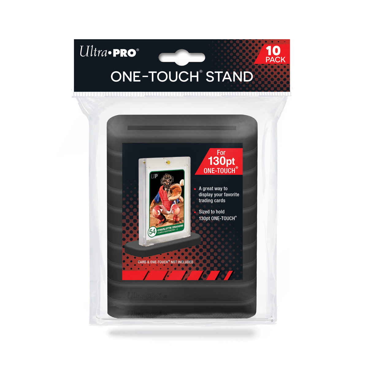 Ultra PRO: One-Touch Stand - 130pt (10-pack) | Red Riot Games CA