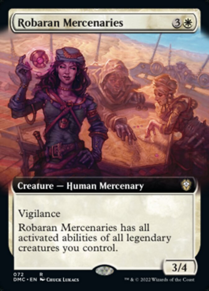 Robaran Mercenaries (Extended Art) [Dominaria United Commander] | Red Riot Games CA