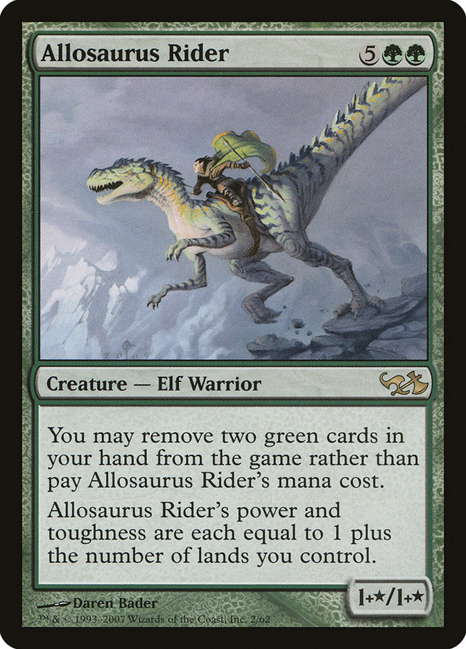 Allosaurus Rider [Duel Decks: Elves vs. Goblins] | Red Riot Games CA