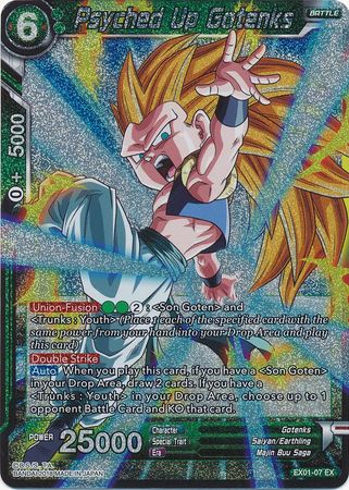 Psyched Up Gotenks (Foil) (EX01-07) [Mighty Heroes] | Red Riot Games CA