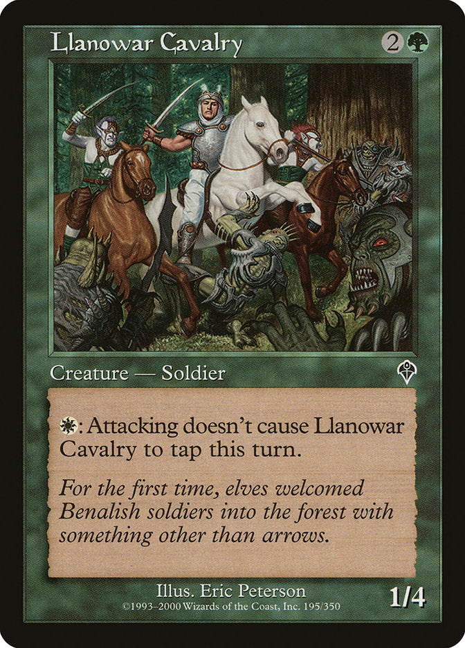 Llanowar Cavalry [Invasion] | Red Riot Games CA