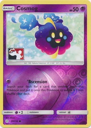 Cosmog (99/236) (Pokemon Club Special Print) [Sun & Moon: Cosmic Eclipse] | Red Riot Games CA