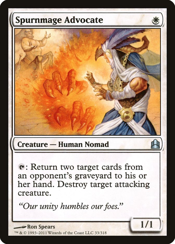 Spurnmage Advocate [Commander 2011] | Red Riot Games CA