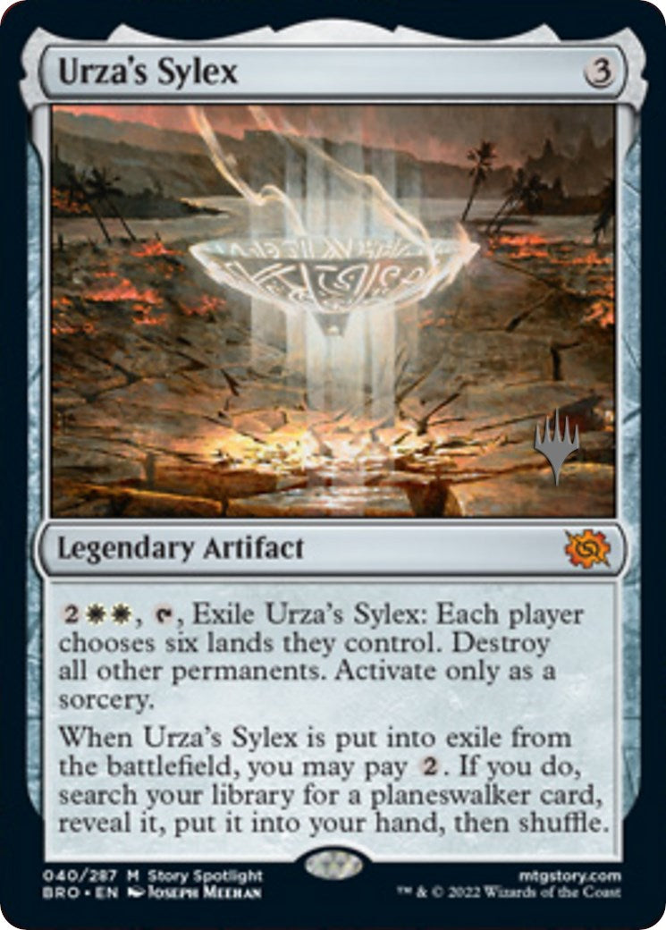 Urza's Sylex (Promo Pack) [The Brothers' War Promos] | Red Riot Games CA