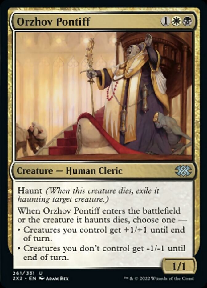 Orzhov Pontiff [Double Masters 2022] | Red Riot Games CA