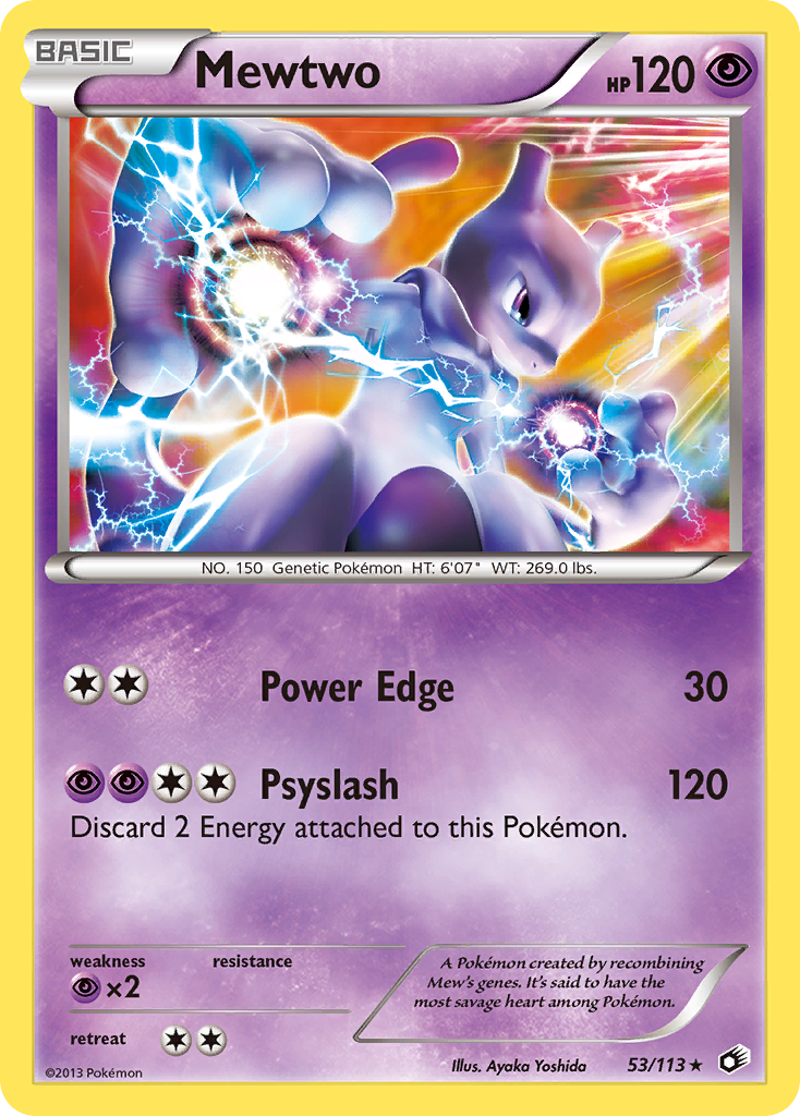 Mewtwo (53/113) [Black & White: Legendary Treasures] | Red Riot Games CA