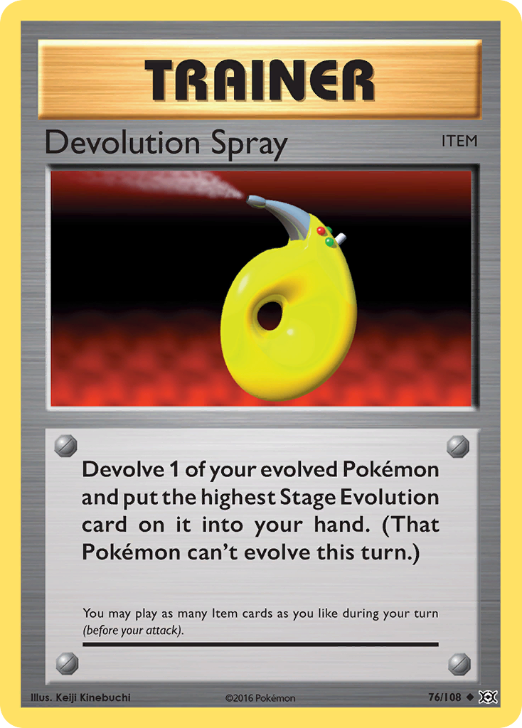 Devolution Spray (76/108) [XY: Evolutions] | Red Riot Games CA
