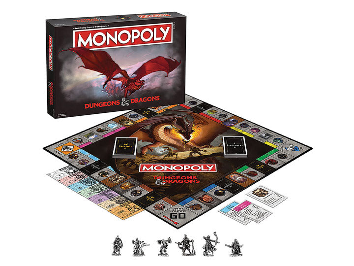 Dungeons and Dragons Monopoly | Red Riot Games CA
