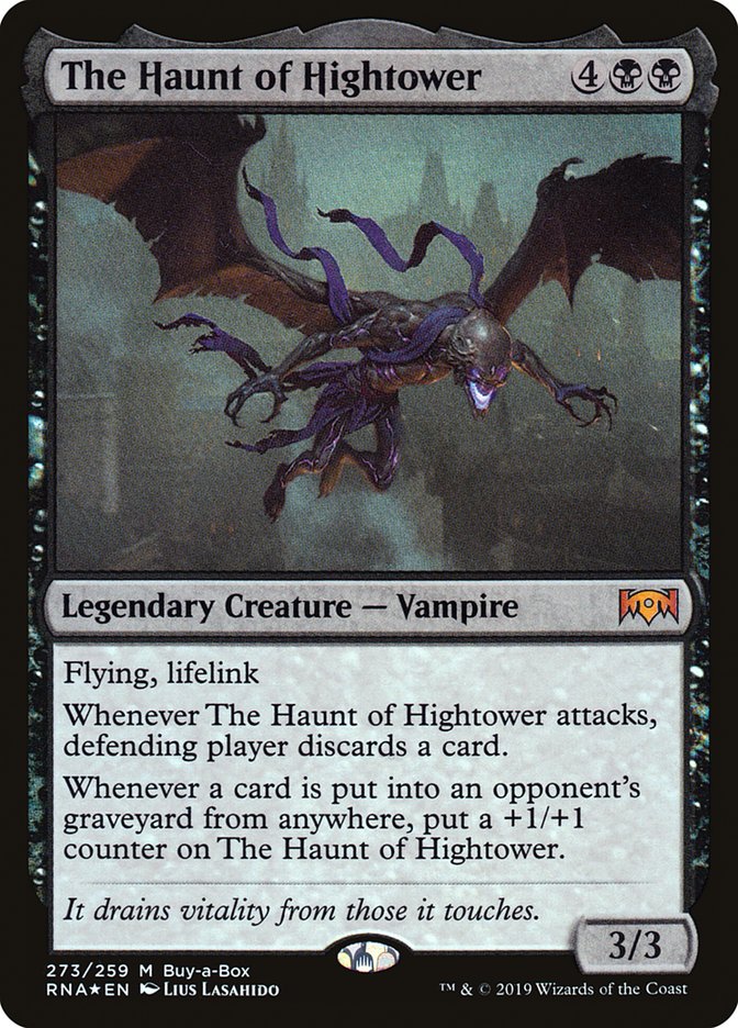 The Haunt of Hightower (Buy-A-Box) [Ravnica Allegiance] | Red Riot Games CA