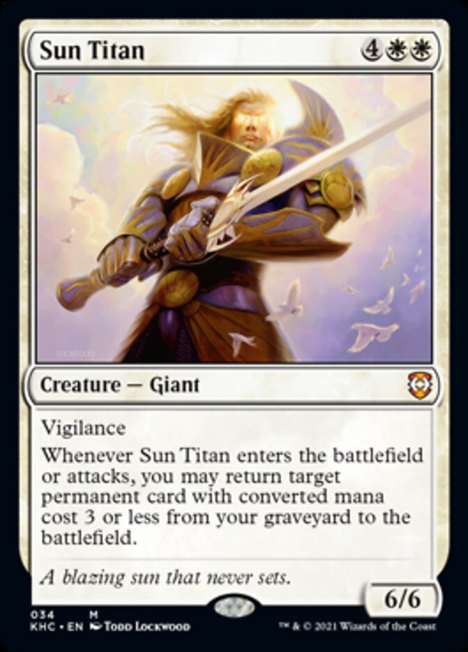 Sun Titan [Kaldheim Commander] | Red Riot Games CA