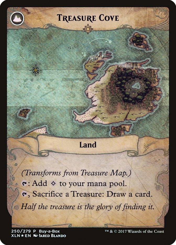 Treasure Map // Treasure Cove (Buy-A-Box) [Ixalan Treasure Chest] | Red Riot Games CA
