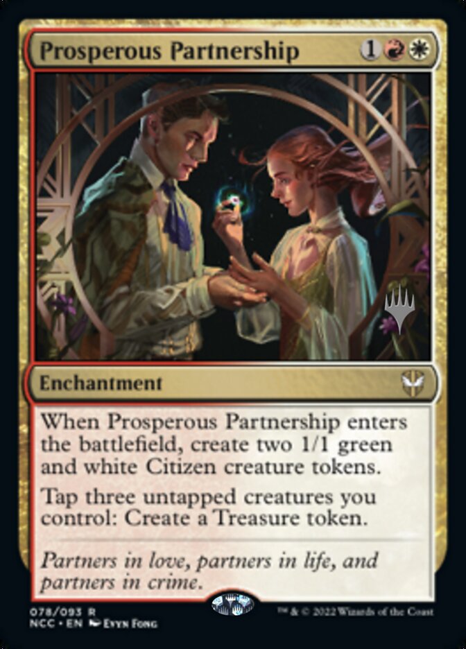 Prosperous Partnership (Promo Pack) [Streets of New Capenna Commander Promos] | Red Riot Games CA