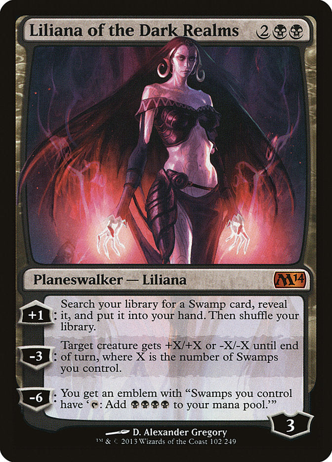 Liliana of the Dark Realms [Magic 2014] | Red Riot Games CA