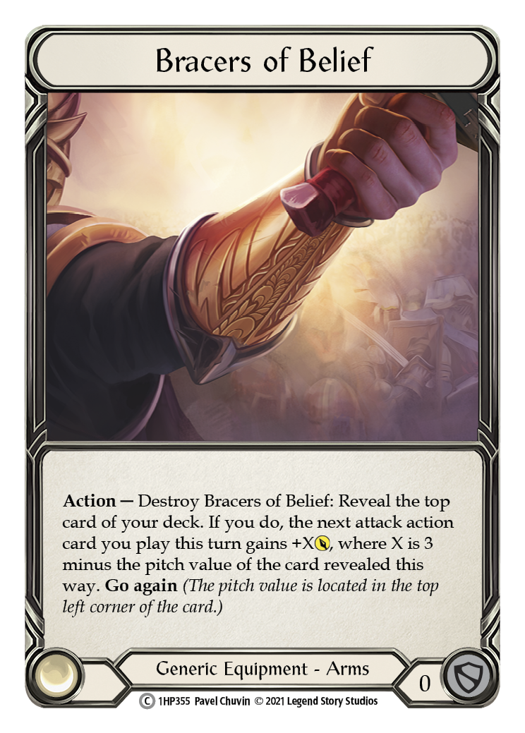 Bracers of Belief [1HP355] (History Pack 1) | Red Riot Games CA