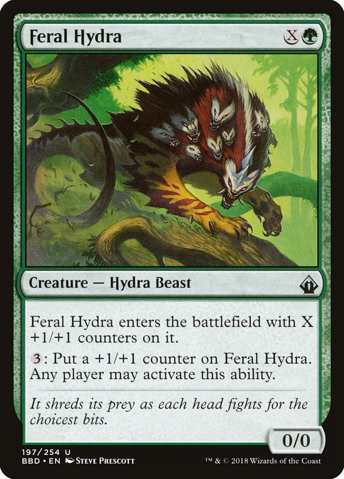 Feral Hydra [Battlebond] | Red Riot Games CA