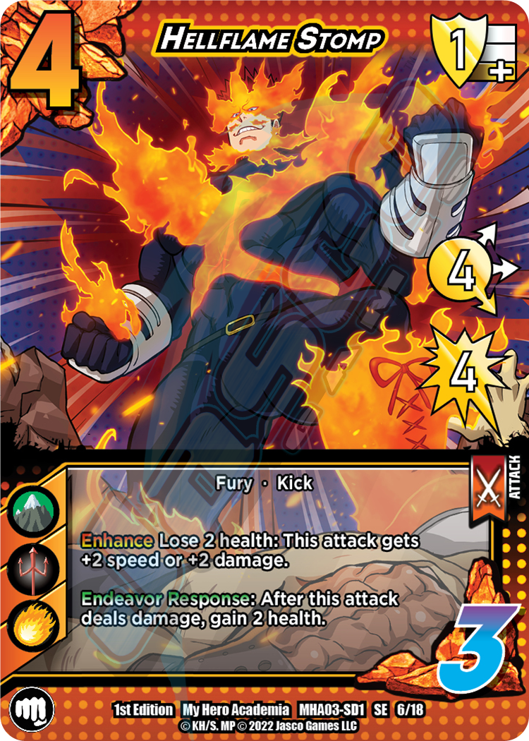 Hellflame Stomp [Endeavor Clash Deck] | Red Riot Games CA