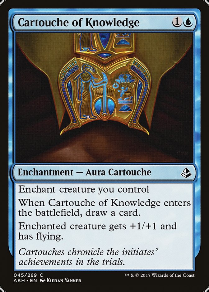 Cartouche of Knowledge [Amonkhet] | Red Riot Games CA