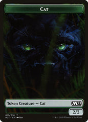 Beast // Cat (011) Double-Sided Token [Core Set 2021 Tokens] | Red Riot Games CA