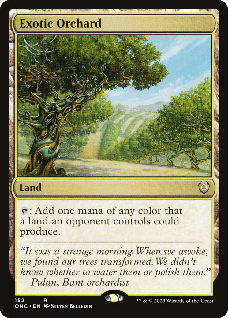 Exotic Orchard [Phyrexia: All Will Be One Commander] | Red Riot Games CA