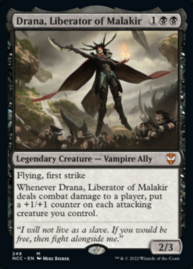 Drana, Liberator of Malakir [Streets of New Capenna Commander] | Red Riot Games CA