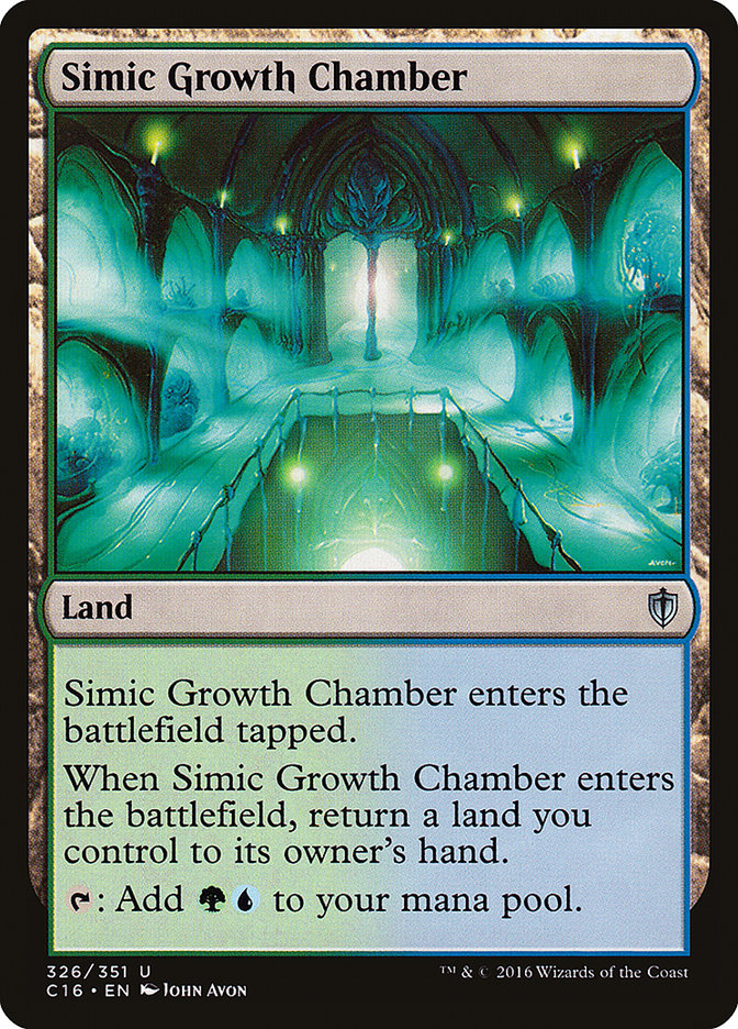 Simic Growth Chamber [Commander 2016] | Red Riot Games CA