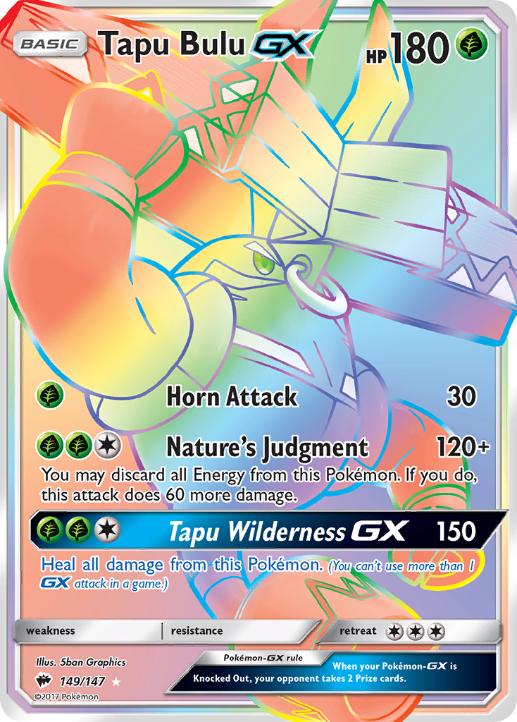 Tapu Bulu GX (149/147) [Sun & Moon: Burning Shadows] | Red Riot Games CA