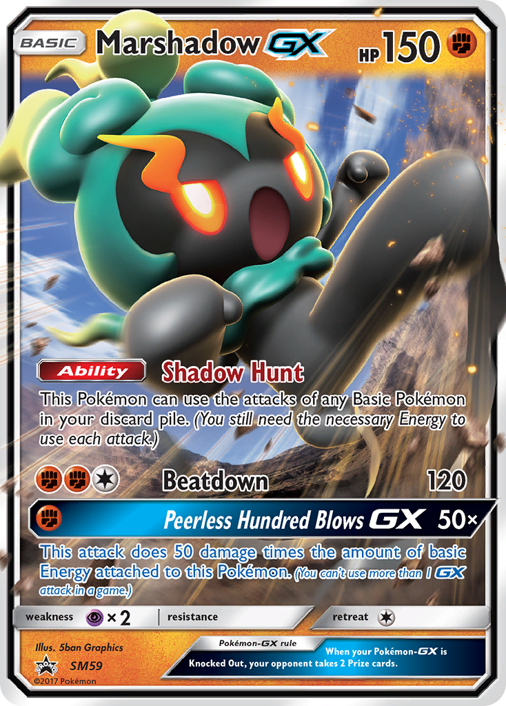 Marshadow GX (SM59) [Sun & Moon: Black Star Promos] | Red Riot Games CA