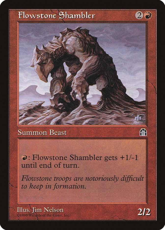 Flowstone Shambler [Stronghold] | Red Riot Games CA