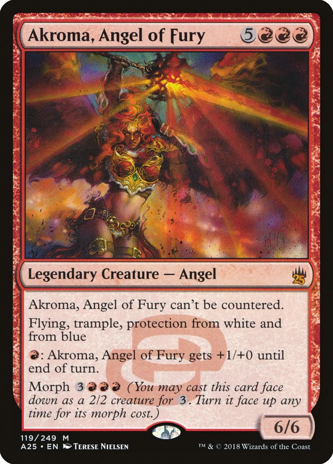Akroma, Angel of Fury [Masters 25] | Red Riot Games CA