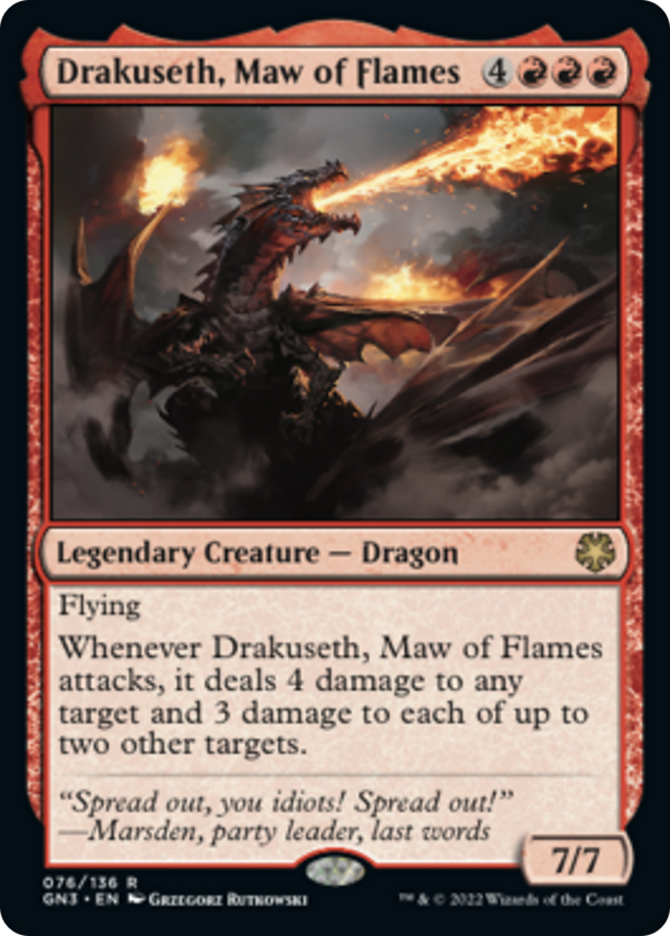 Drakuseth, Maw of Flames [Game Night: Free-for-All] | Red Riot Games CA