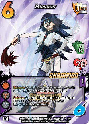 Midnight (Champion) [Series 1 Promos] | Red Riot Games CA