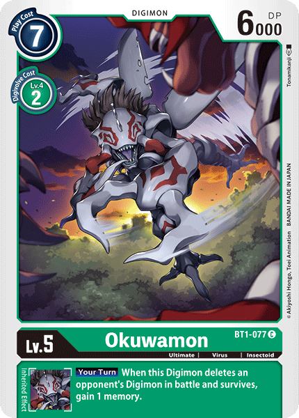 Okuwamon [BT1-077] [Release Special Booster Ver.1.0] | Red Riot Games CA