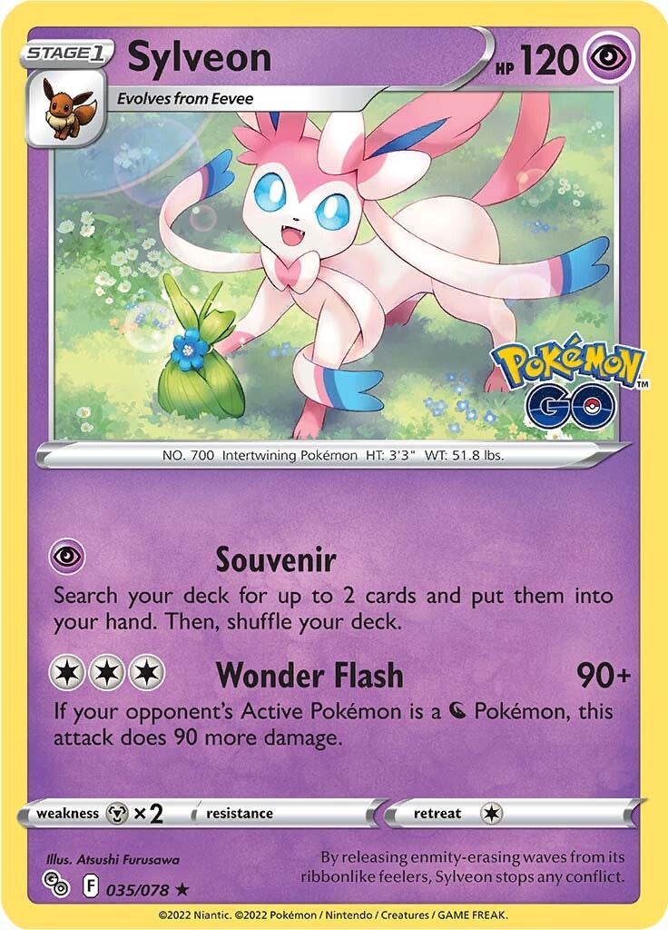 Sylveon (035/078) [Pokémon GO] | Red Riot Games CA