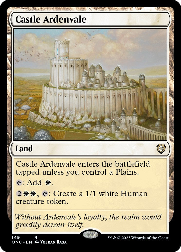 Castle Ardenvale [Phyrexia: All Will Be One Commander] | Red Riot Games CA
