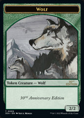 Wolf Token [30th Anniversary Tokens] | Red Riot Games CA