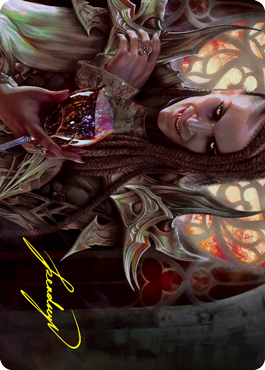 Voldaren Epicure 2 Art Card (Gold-Stamped Signature) [Innistrad: Crimson Vow Art Series] | Red Riot Games CA