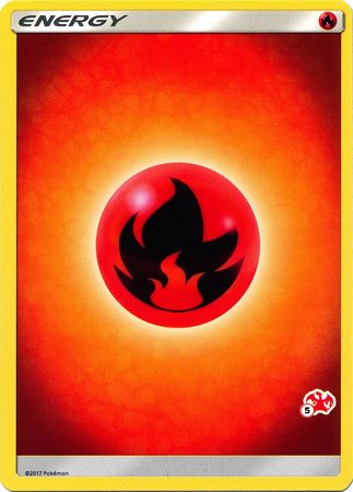 Fire Energy (Charizard Stamp #5) [Battle Academy 2020] | Red Riot Games CA