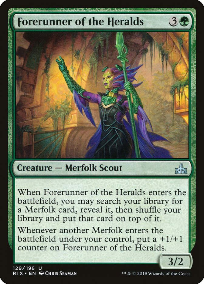 Forerunner of the Heralds [Rivals of Ixalan] | Red Riot Games CA