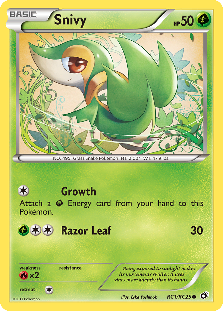 Snivy (RC1/RC25) [Black & White: Legendary Treasures] | Red Riot Games CA